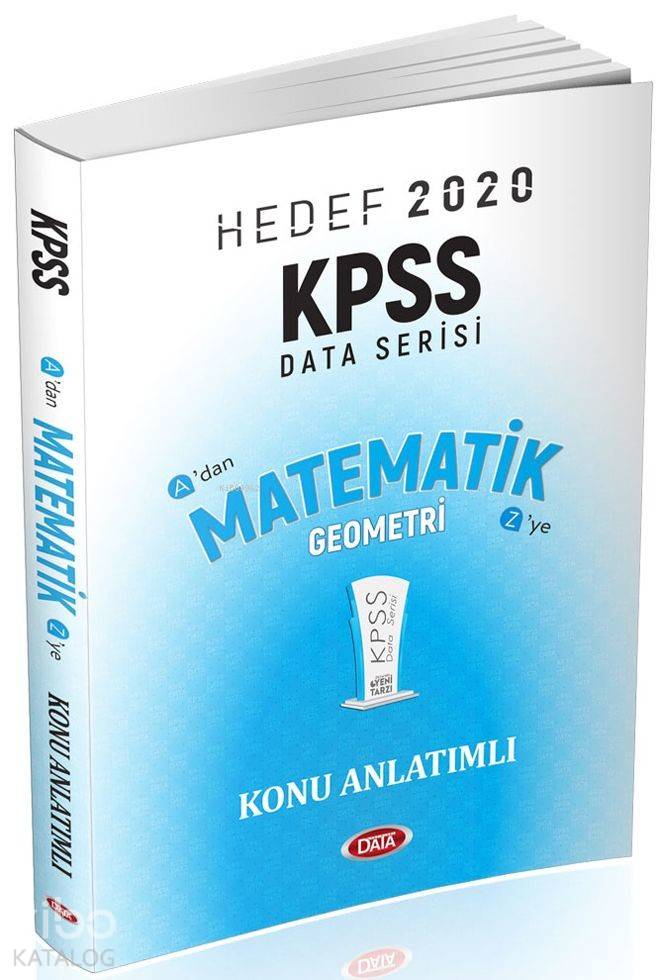 Data Yayınları 2020 KPSS Matematik Geometri Konu Anlatımlı