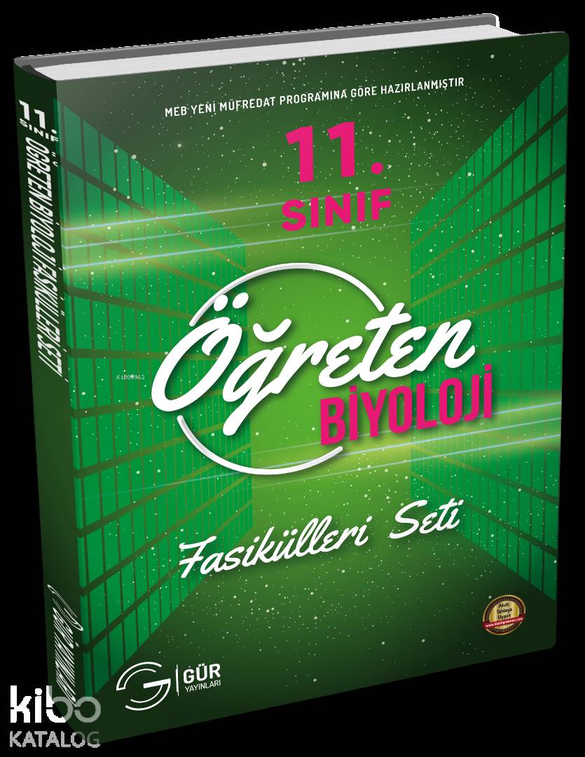 Gür Yayınları 11 Sınıf Öğreten Biyoloji Fasikülleri Seti Gür | Gür Yayınları | 9786057528384 | 