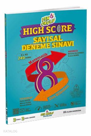 Fen Okulu - 8.Sınıf High Score Lgs Sayısal Deneme Sınavı 2020