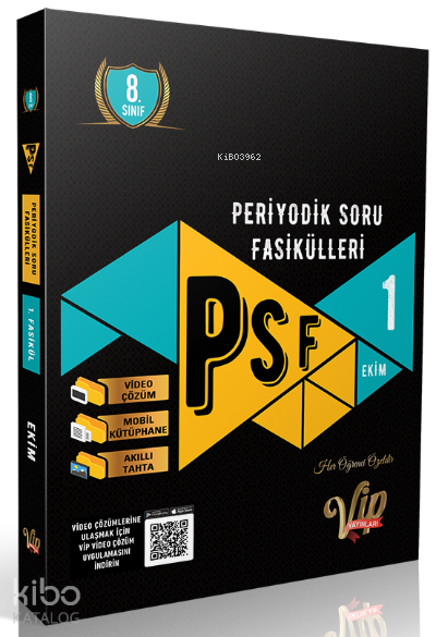 Vip 8.Sınıf Periyodik Soru Fasikülleri - 1.Sayı