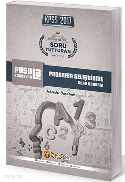 2017 KPSS Pusula Komisyon Program Geliştirme Soru Bankası