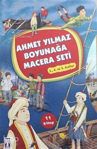  Ahmet Yılmaz Boyunağa Macera Seti (11 Kitap Takım) 3 4 5 Sınıflar | Ahmet Yılmaz Boyunağa | İlk Genç Timaş Yayınları | 9786050826630 | 