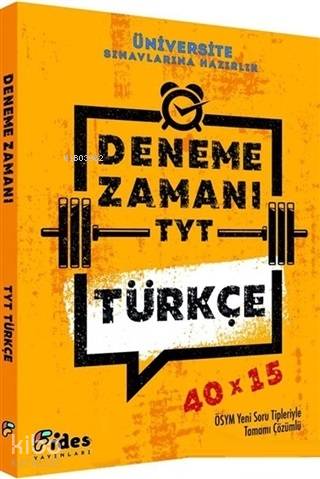 Fides Yayınları TYT Türkçe %100 Deneme Fides 