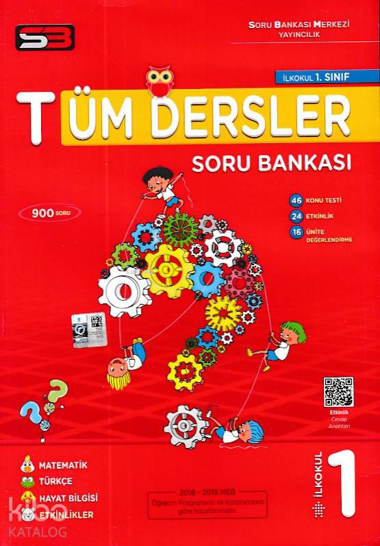 SBM Yayınları 1. Sınıf Tüm Dersler Soru Bankası SBM 