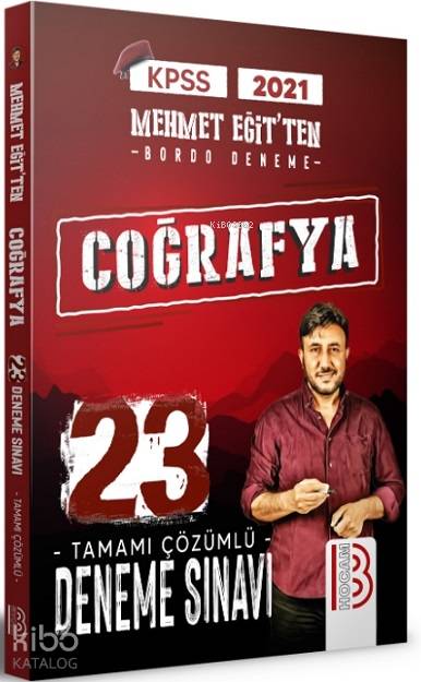 KPSS Coğrafya Tamamı Çözümlü 23 Deneme Sınavı Benim Hocam Yayınları