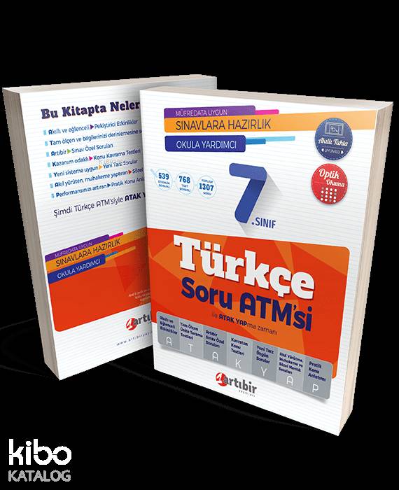 Artıbir Yayınları 7. Sınıf Türkçe Soru ATM si Artıbir 