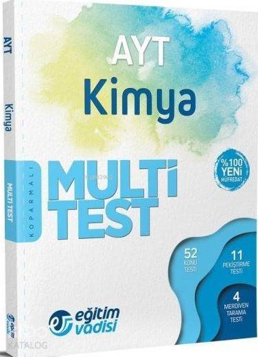Eğitim Vadisi Yayınları AYT Kimya Multi Test Eğitim Vadisi 