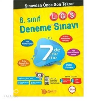  4 Adım 3 Sınıf Tüm Dersler Soru Bankası | Kolektif | Doğru Orantı Yayınları(Hazırlık) | 9786058140080 | 