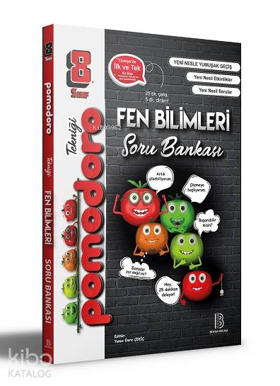  8Sınıf Pomodoro Fen Bilimleri Soru Bankası Benim Hocam Yayınları | Yunus Emre Çekiç | Benim Hocam Yayınları | 9786052778067 | 