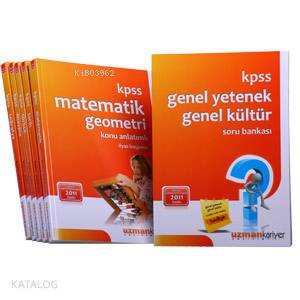 KPSS Genel Kültür-Genel Yetenek Modüler Set; Konu Anlatımlı