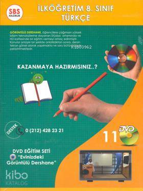 SBS 8. Sınıf Türkçe Görüntülü DVD Seti (11 DVD)