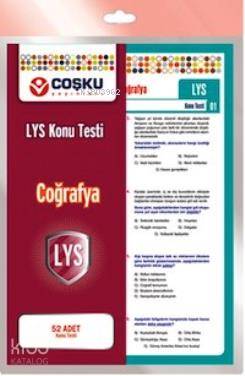 LYS Coğrafya; 40 Adet Konu Testi