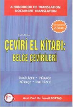 Çeviri El Kitabı Belge Çevirileri