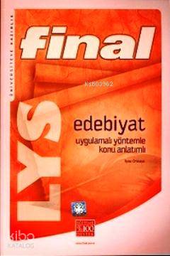 LYS Edebiyat Uygulamalı Yöntemle Konu Anlatımlı İlyas Örskaya