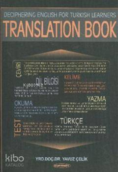 Deciphering English for Turkish Learners Translation Book
