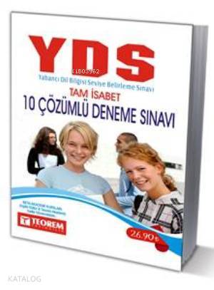 YDS Tam İsabet 10 Çözümlü Deneme Sınavı
