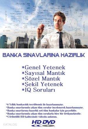 Banka Sınavlarına Hazırlık| Banka Sınavları Çıkmış Sınav Soruları ve Çözümleri (720 dk 4'lü DVD Seti); Bankacılık Sınavları Soru Örnekleri