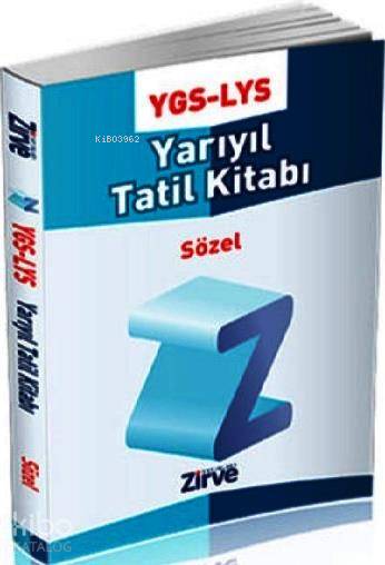 YGS-LYS Sözel Yarıyıl Tatil Kitabı