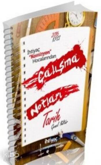 KPSS Tarih Çalışma Notları 2016