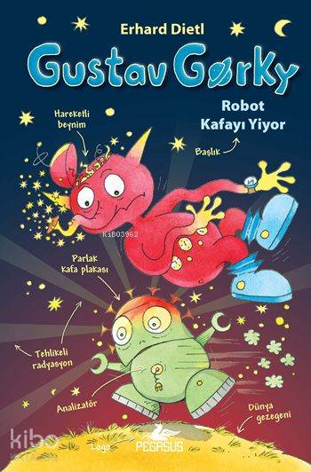 Robot Kafayı Yiyor (Ciltli) Gustav Gorky 2 | Erhard Dietl | İlhan Yabantaş | Serpil Tütüncü | Cansu Gümüş | Pegasus Yayıncılık | 9786053435235 | 
