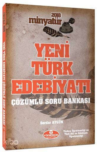 Yeni Türk Edebiyatı Tamamı Çözümlü Soru Bankası