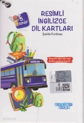 5. Sınıf Resimli İngilizce Dil Kartları