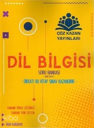 Çöz Kazan Yayınları TYT AYT Dil Bilgisi Konu Özetli Soru Bankası Çöz Kazan | Çöz Kazan Yayınları TYT AYT Dil Bilgisi Konu Özetli Soru Bankası Çöz Kazan | İrem Kurudere | Çöz Kazan Yayınları (Hazırlık) | 9786057546401 