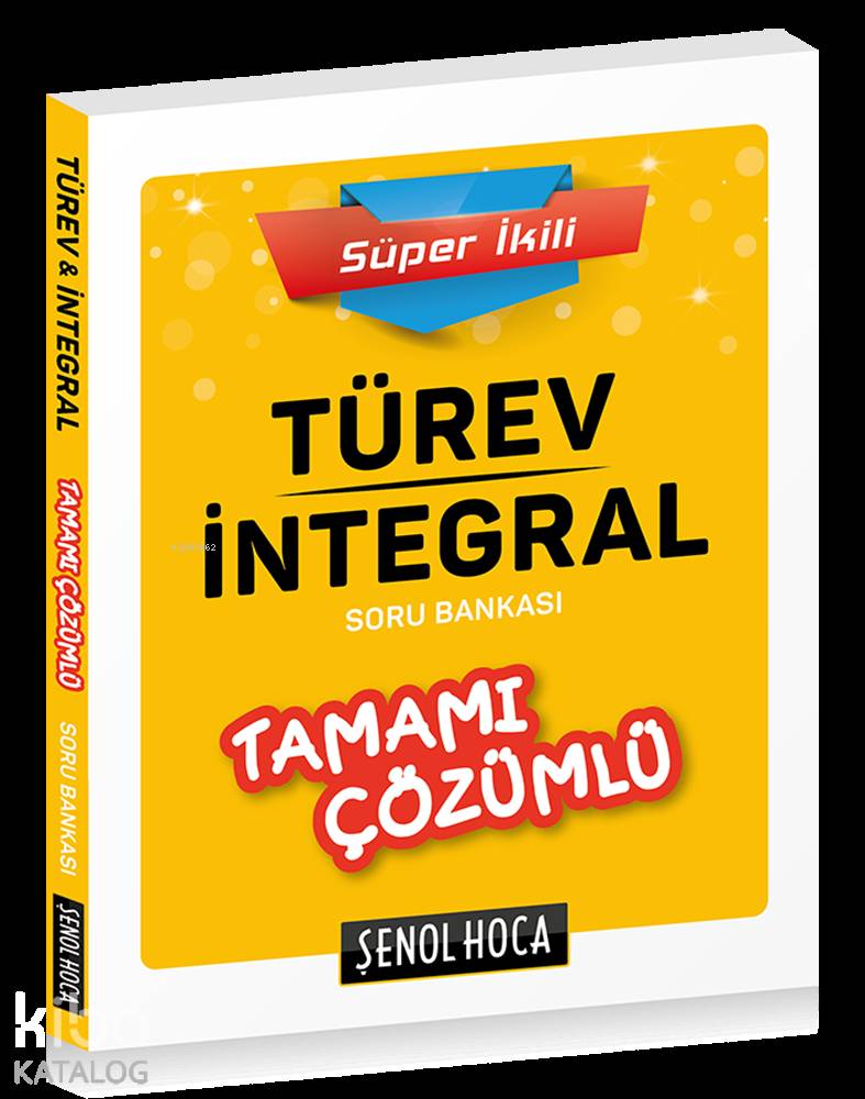 Şenol Hoca Yayınları Türev İntegral Tamamı Çözümlü Soru Bankası Şenol Hoca 