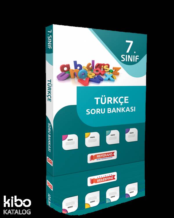 Referans Yayınları 7. Sınıf Türkçe Soru Bankası Referans 