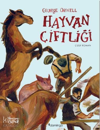  Hayvan ÇiftliğiGrafik Roman | Hayvan ÇiftliğiGrafik Roman | George Orwell | Algan Sezgintüredi | Emre Gözgü | Duygu Topçu | Domingo Yayınevi | 9786051981420 