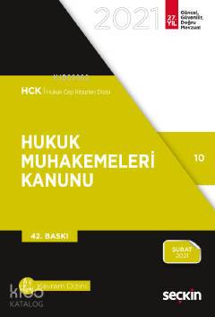  Hukuk Muhakemeleri Kanunu | Hukuk Muhakemeleri Kanunu | Kolektif | Remzi Özmen | Seçkin Yayıncılık | 9789750266744 