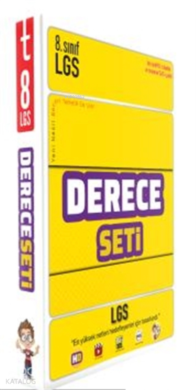 8. Sınıf LGS Derece Seti (3 Kitap Takım)