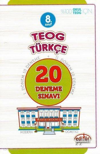 8. Sınıf TEOG Türkçe 20 Deneme Sınavı