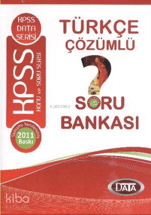 kpss| Kpss; Çözümlü Soru Bankası