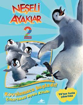  Neşeli Ayaklar 2 Çıkartmalı Oyun Kitabı | Kolektif | Çiçek Eriş | Serpil Tütüncü | Pegasus Yayıncılık | 9786055360719 | 