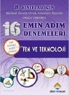 8. Sınıflar İçin 16 Emin Adım Denemeleri Fen ve Teknoloji