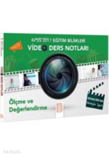 2017 KPSS Eğitim Bilimleri Ölçme ve Değerlendirme Video Ders Notları