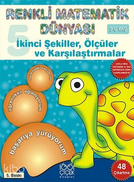  Renkli Matematik Dünyası 10 Çarpma ve Bölme 48 Çıkartma | Kolektif | Boğaç Erkan | 1001 Çiçek Kitaplar | 9786054525133 | 