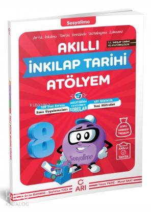 Arı Yayınları 8. Sınıf LGS Sosyalimo Akıllı İnkılap Tarihi Atölyem Denemoji Deneme 2 Hediyeli Arı 