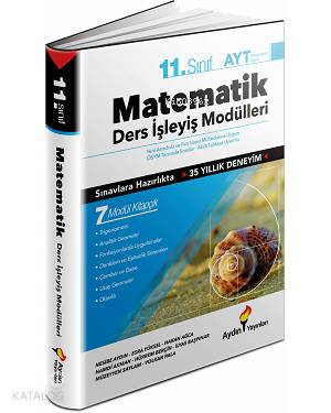 Aydın Yayınları 11. Sınıf Matematik Ders İşleyiş Modülleri Aydın