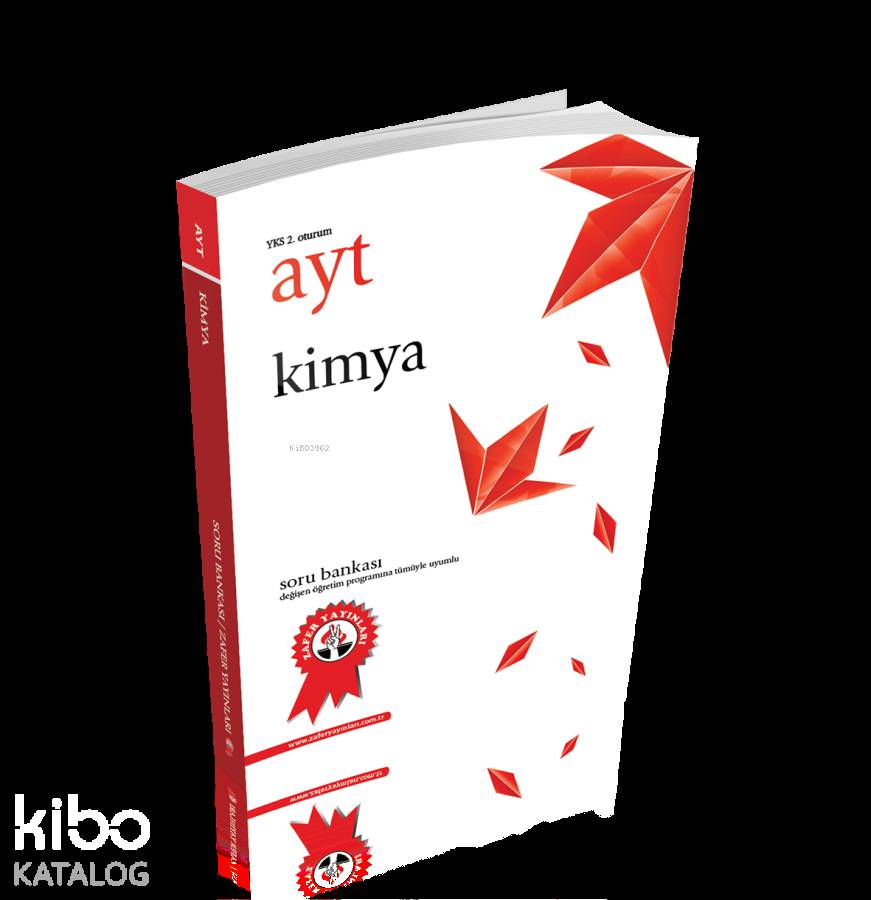 Zafer Yayınları AYT Kimya Soru Bankası Zafer 