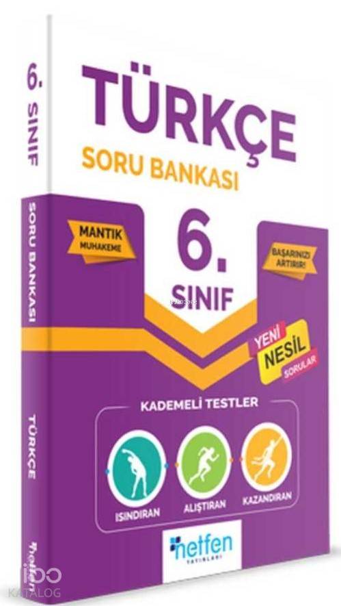 Netfen Yayınları 6. Sınıf Türkçe Soru Bankası Netfen 