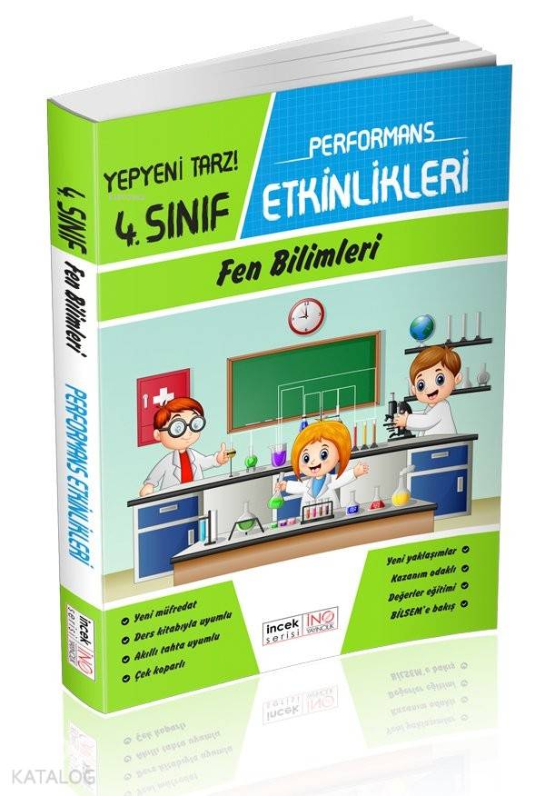 İnovasyon Yayınları 4. Sınıf Fen Bilimleri Performans Etkinlikleri İnovasyon 