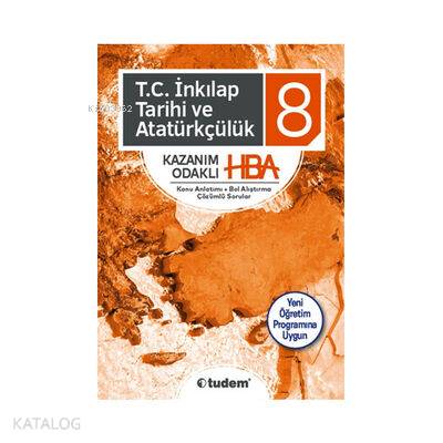 Tudem 8.Sınıf TC İnkılap Tarihi Ve Atatürkçülük Ka