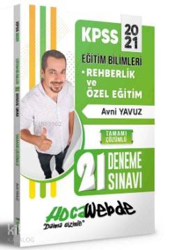 Hocawebde 2021 KPSS Eğitim Bilimleri Rehberlik ve Özel Eğitim Tamamı Çözümlü 21 Deneme Sınavı