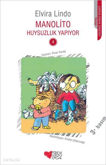  Manolito Huysuzluk Yapıyor 4 | Elvira Lindo | Pınar Savaş | Can Çocuk Yayınları | 9789750702808 | 