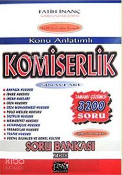 Komiserlik Sınavları; Konu Anlatımlı Soru Bankası