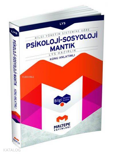 LYS Psikoloji-Sosyoloji-Mantık Konu Anlatımlı