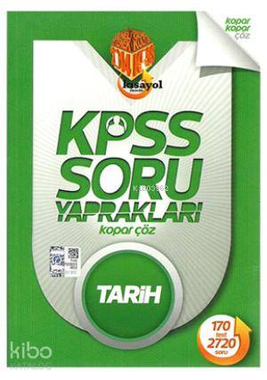 2014 KPSS Tarih Soru Yaprakları; Kopar Çöz