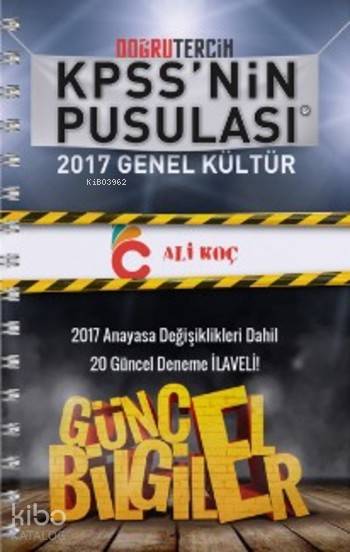 KPSS'nin Pusulası 2017 Güncel Bilgiler Konu Anlatımlı
